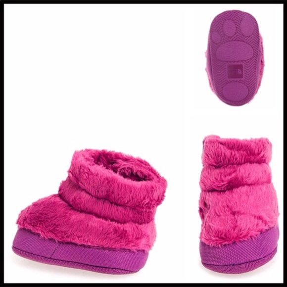 THE NORTH FACE COZY BABY BOOTIES SLIPPER BOOTS A3C - Picture 5 of 8